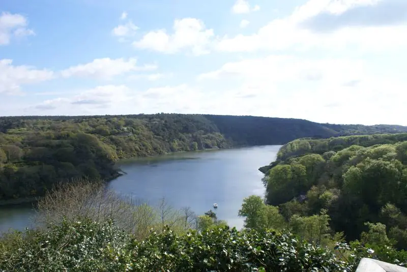 L'estuaire du Trieux vu depuis les hauteurs